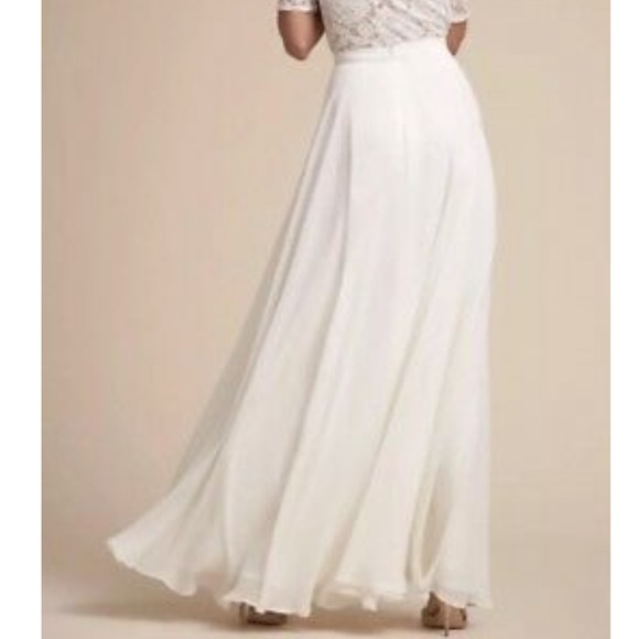 NEW $220 BHLDN Hamptons Skirt Bridal by Jenny Yoo Z403-1 - Picture 5 of 5